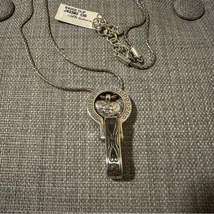 Brighton Badge Clip Necklace